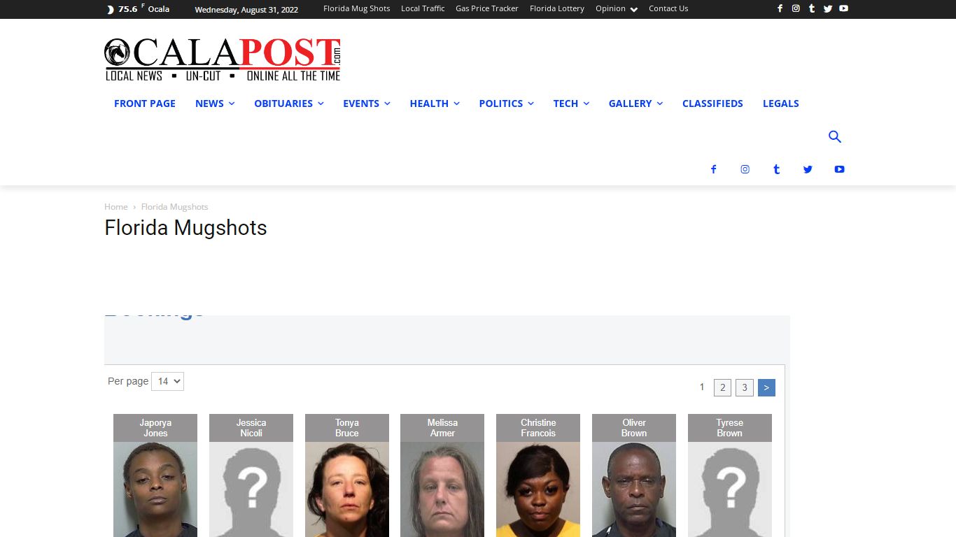 Ocala Post - Florida Mugshots